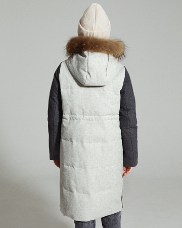 Пуховик женский из премиальной коллекции THE LABEL.