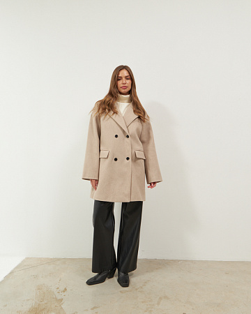 Пальто  женское укороченное оверсайз THE LABEL.